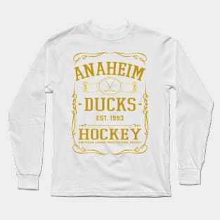 Vintage Ducks Hockey Long Sleeve T-Shirt